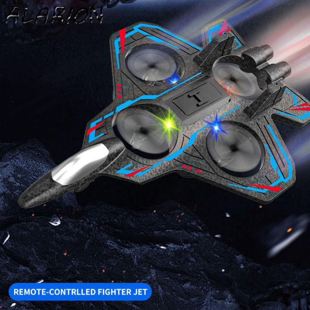 Máy bay chiến đấu tạo bọt điều khiển từ xa ALARION, EPP Foam 2.4G Stunt Four Motor Helicopter Toy, C