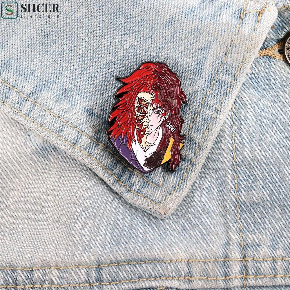 HCER Demon Slayer Pin, Anime Hàng Hóa Tomioka Giyu Hoạt Hình Anime Trâm Cài Pin, Sáng Tạo Tsuyuri Ka