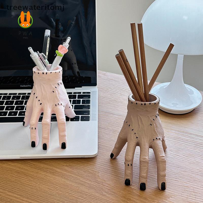 Hộp đựng bút móng vuốt Gothic - Hộp đựng kinh dị để trang trí nhà Halloween