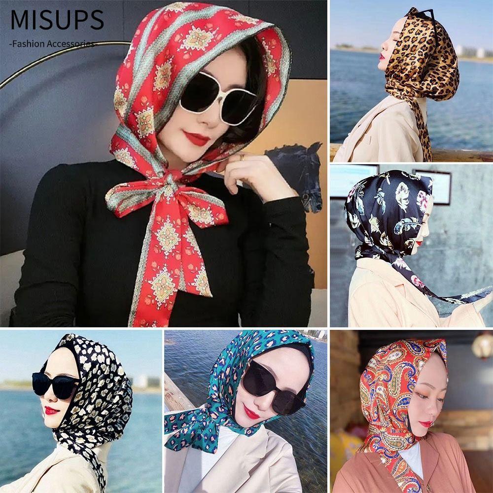 MISSIPS Muslim Turban Mũ chống nắng Hijab Cap