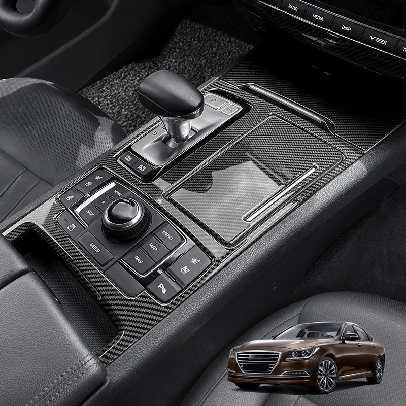 3 Chiếc Xe Điều Khiển Trung Tâm Tự Động Dịch Chuyển Núm Viền Dành Cho Genesis G80 DH 2015-2017 / 201