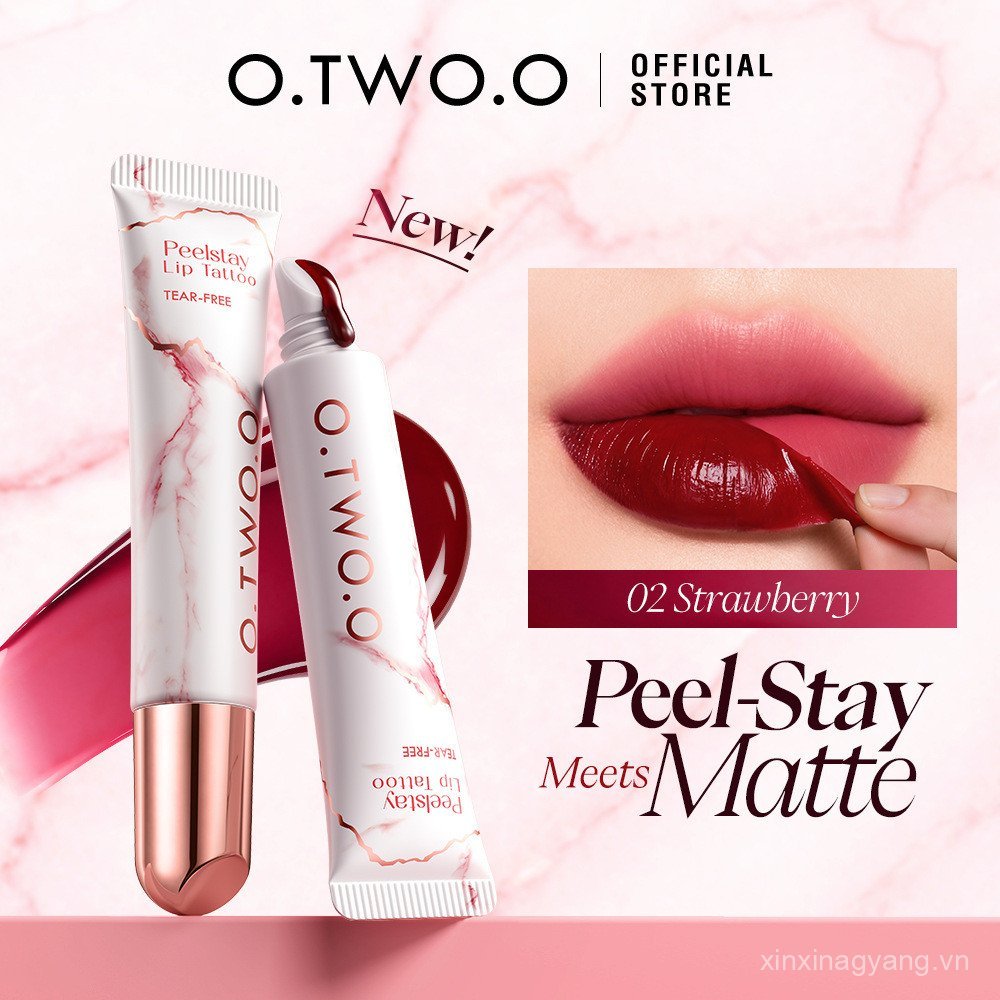 O.TWO.O Lock Color Tear-Off Nhuộm Son Bóng