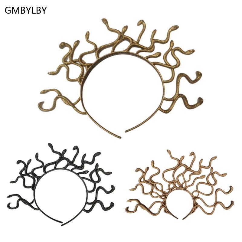 GMBYLBY Băng Đô Medusa Halloween - Trang Phục Cosplay Rắn