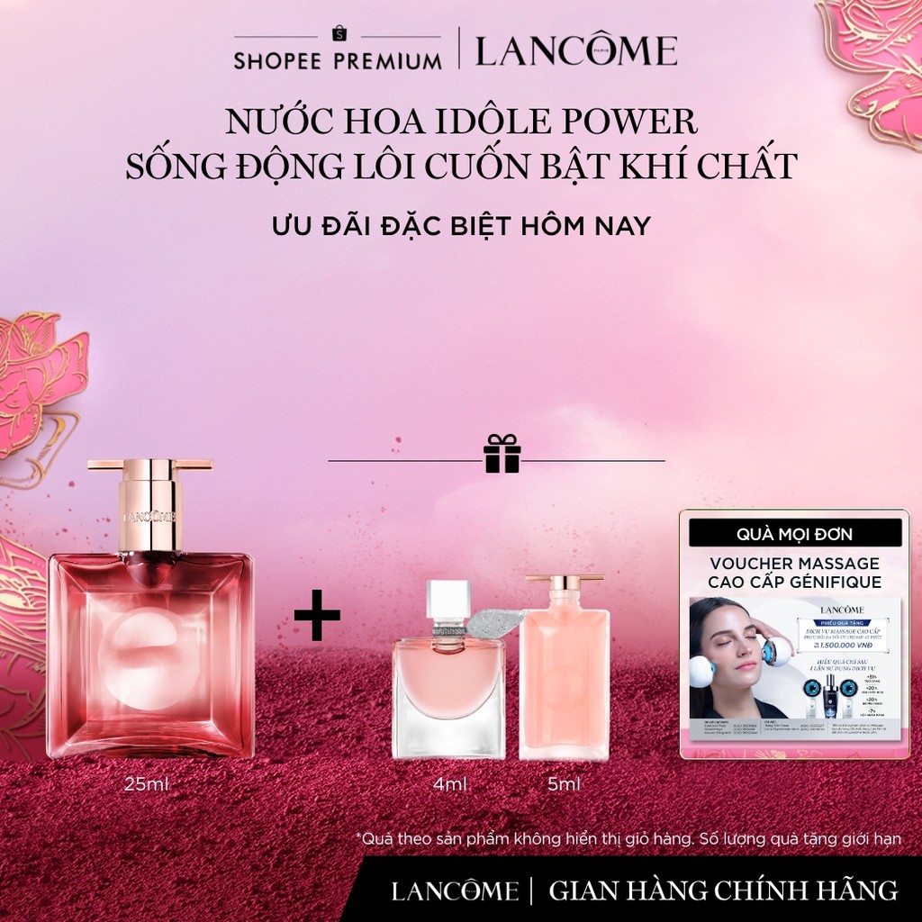 [KOL] Nước Hoa Idole Power Lancome Sống Động Lôi Cuốn Bật Khí Chất 25ml