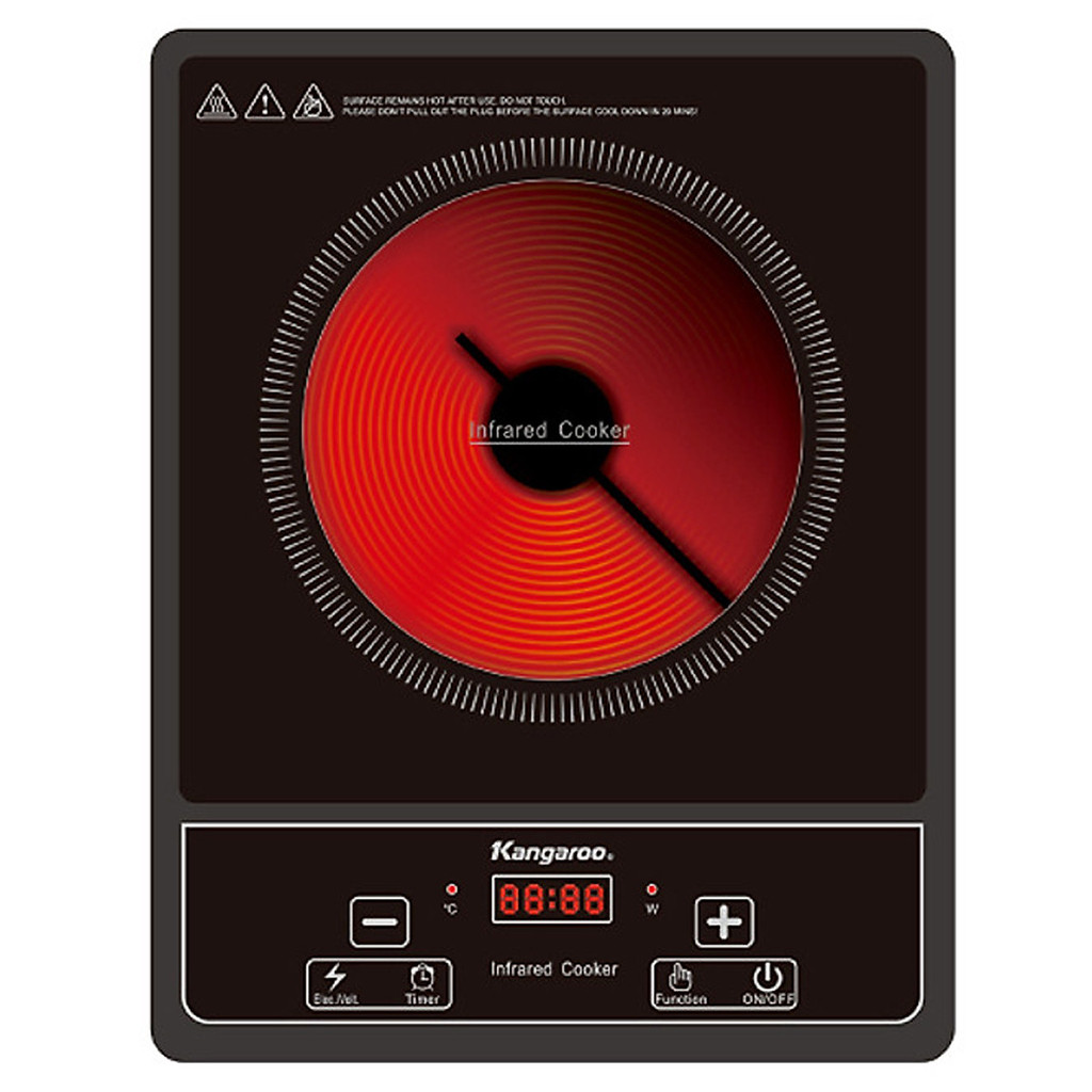 Bếp Hồng Ngoại Đơn Kangaroo KG20IFP1 (2000W)