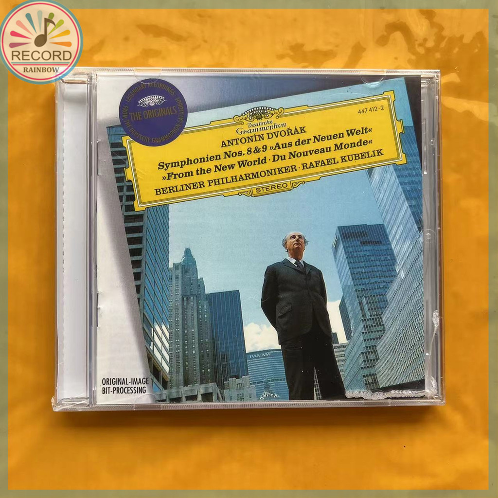 Dvorak Symphonies Nos. 8 & 9 From The New World Original CD Album [Sealed] Brand New GST