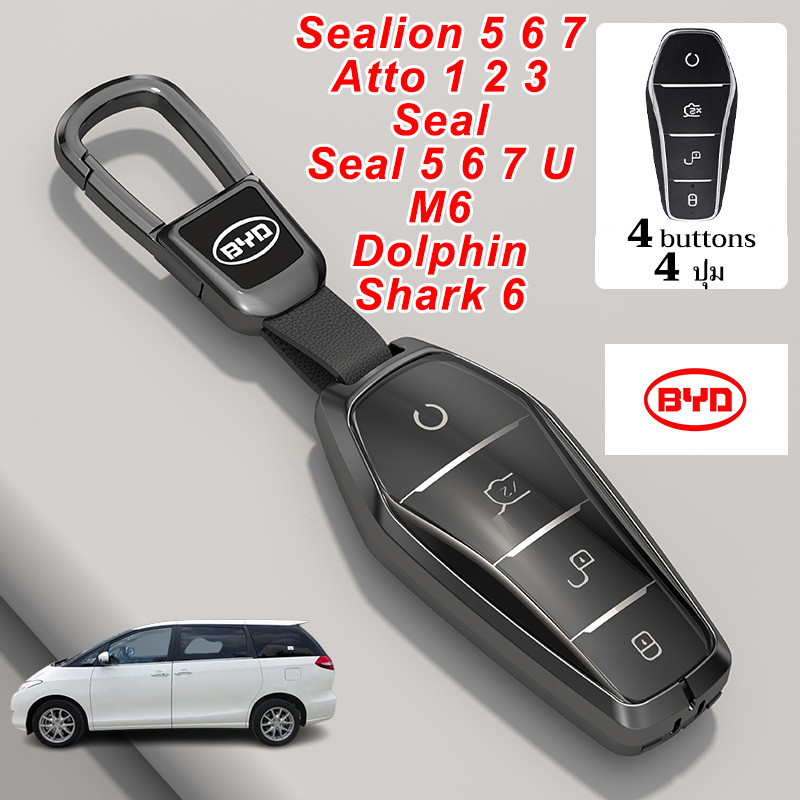 BYD Sealion 6 Seal 7 Seal Atto 2 Atto 3 Atto 1 M6 Seal 6 hộp đựng chìa khóa trong suốt Shark 6 Seagu