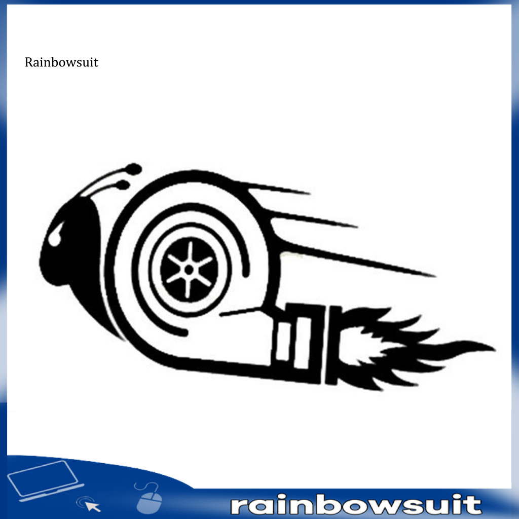 [RB] Decal phản quang xe máy Turbo Snail Racing sành điệu