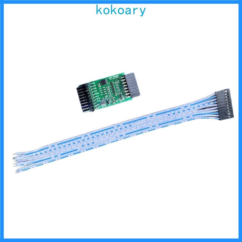 Bộ chuyển đổi KOK XGecu EMMC-ISP VER1 00 dành cho lập trình viên T48 Đính kèm hợp lý