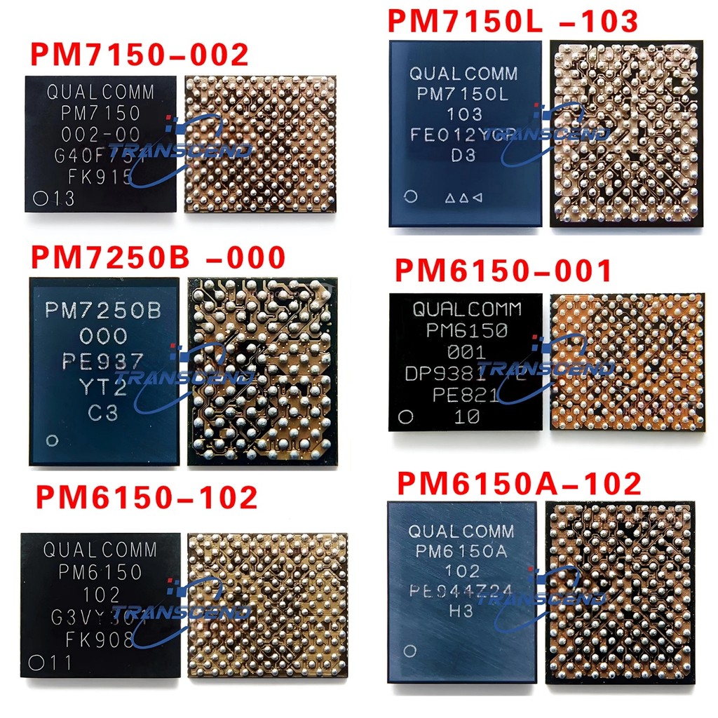 3 CHIẾC Qualcomm PM7150 002 PM7150A PM7150L PM8150 PM8150A PM8150B PM6150L 103 PM8150B 102 PM6350 00
