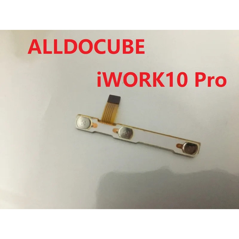 Chính hãng MỚI BẬT TẮT Âm lượng + - Công tắc lên xuống Nút nhựa Chìa khóa bên cho ALLDOCUBE iWORK10 