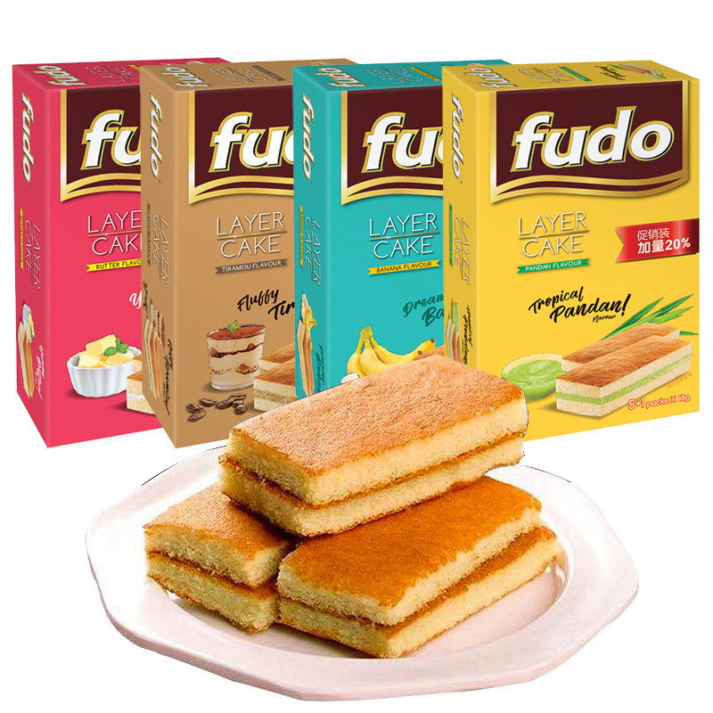 Hàng sẵn có Vận chuyển nhanh Bánh FUDO FUDO Bánh ngọt bổ dưỡng 108g Đồ ăn nhẹ phổ biến của Malaysia2