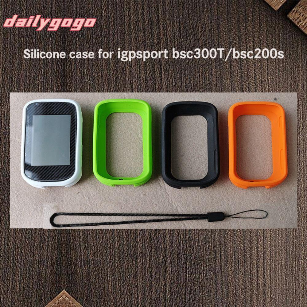 Vỏ bảo vệ IFFINE, Máy tính GPS xe đạp silicon chống rơi, Phim màn hình chống sốc chống bụi bền nhẹ c