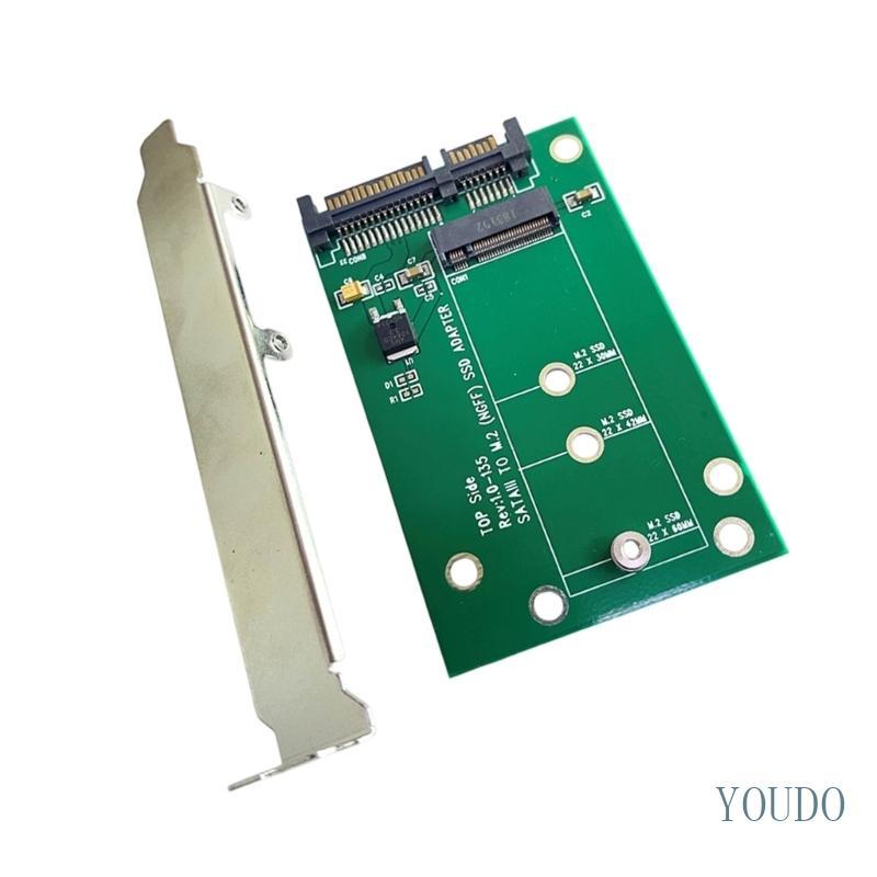 YOUDO M 2 B Key SATA3 0 Ổ đĩa sang SATA3 0 Thẻ chuyển đổi hỗ trợ cho 2230 2242 2260