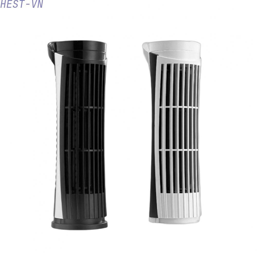 For Mini Desktop Tower Fan, Bladeless Portable Table Fan whit light, USB Powered