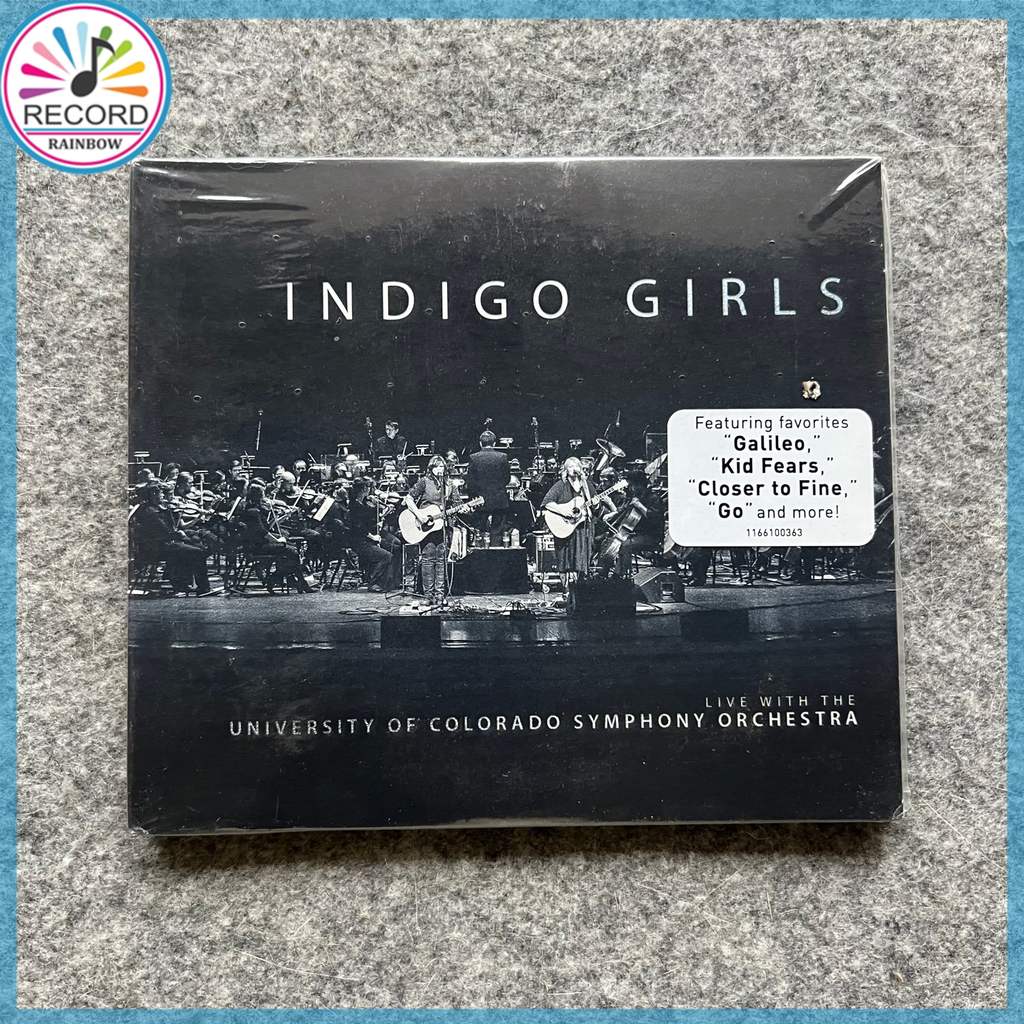 Album CD Indigo Girls Live With The University [Đã niêm phong] Mới 1Z04757 -TH2
