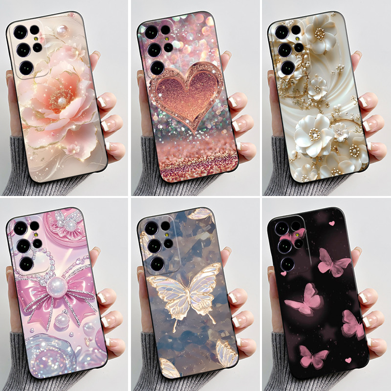 Ốp Điện Thoại In Hình Oukitel C61 / C61 PRO / C61 GT Vỏ Silicon Mềm Màu Đen Vỏ Hoa Hoạt Hình Dễ Thươ