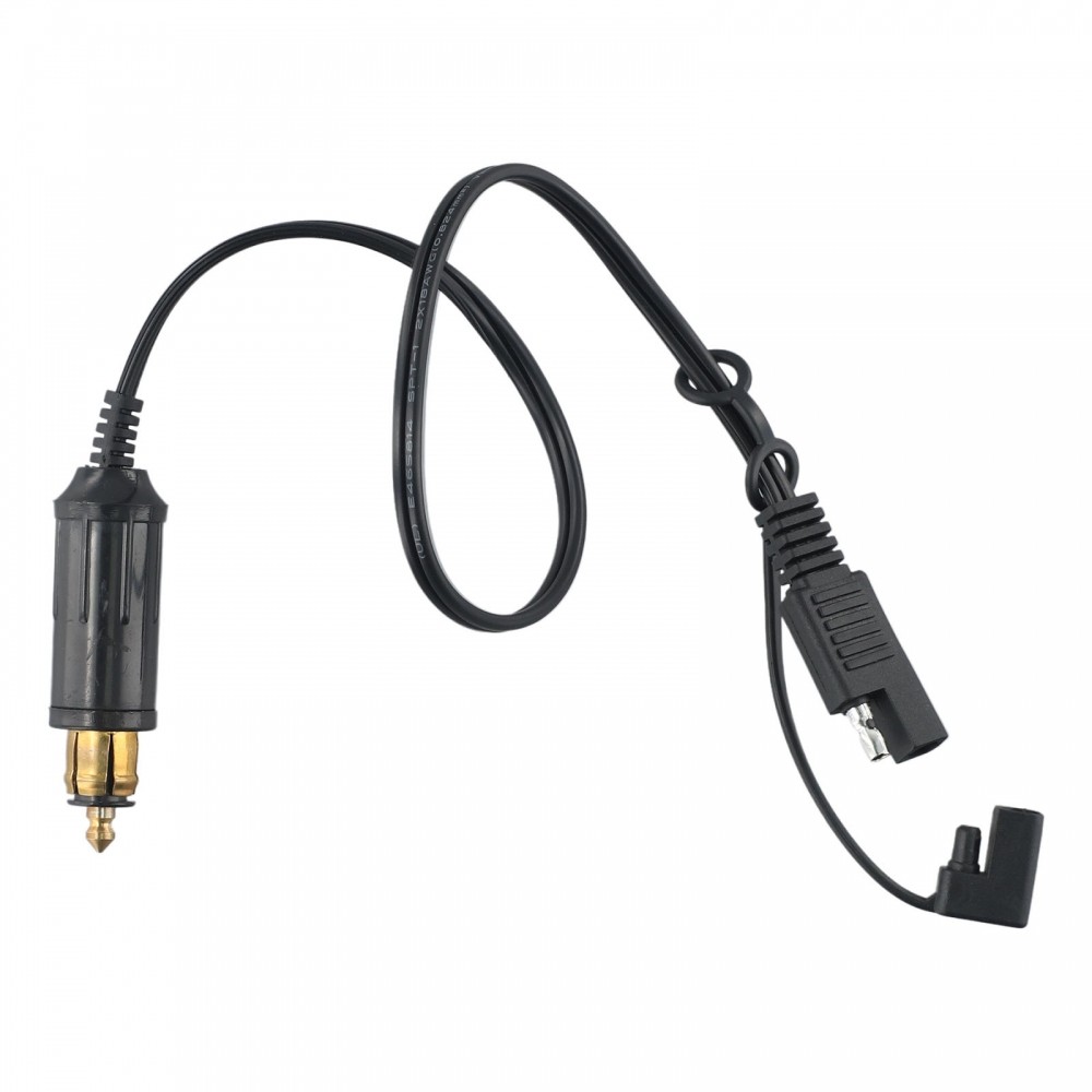 Bộ sạc xe máy GPS và lốp lạm phát nhựa và kim loại SAE cắm A3
