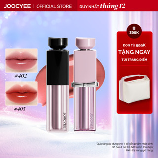  Son Bóng JOOCYEE Essence Glazed Rouge Dưỡng Ẩm Bền Màu Căng Mọng Bóng Nước Lâu Trôi Không Lộ Vân Môi Không Dính Màu Sắc Thời Trang Thời Thượng 3.5g 