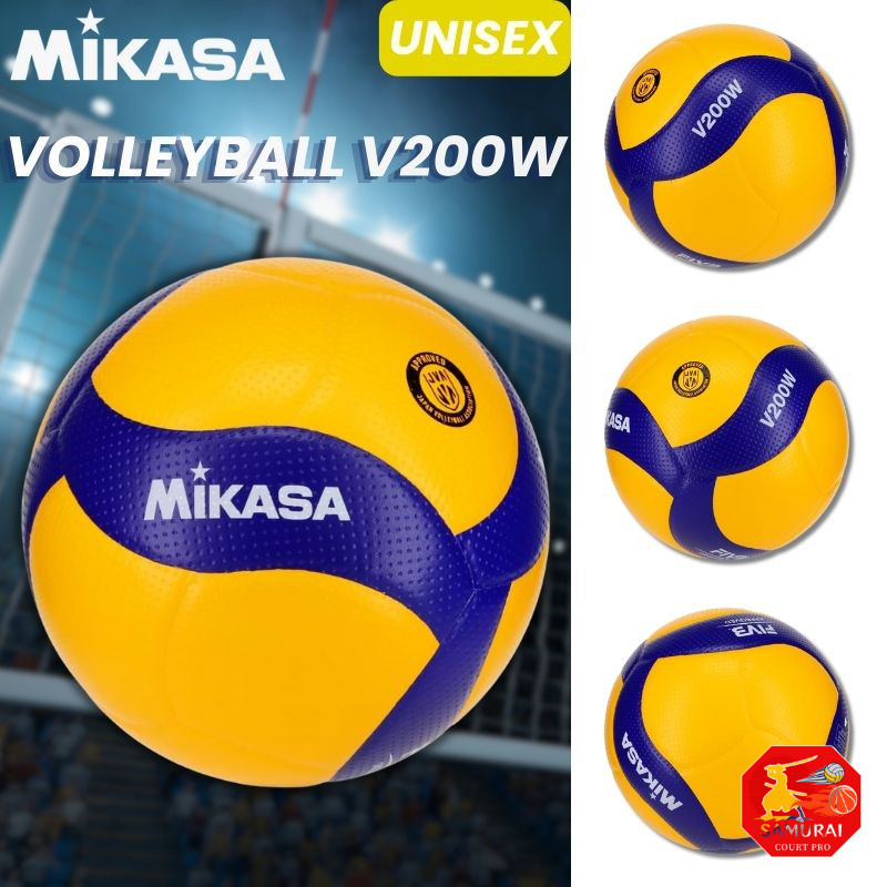 MIKASA Volleyball Size 5 V200W Internationally Approved Certified Ball