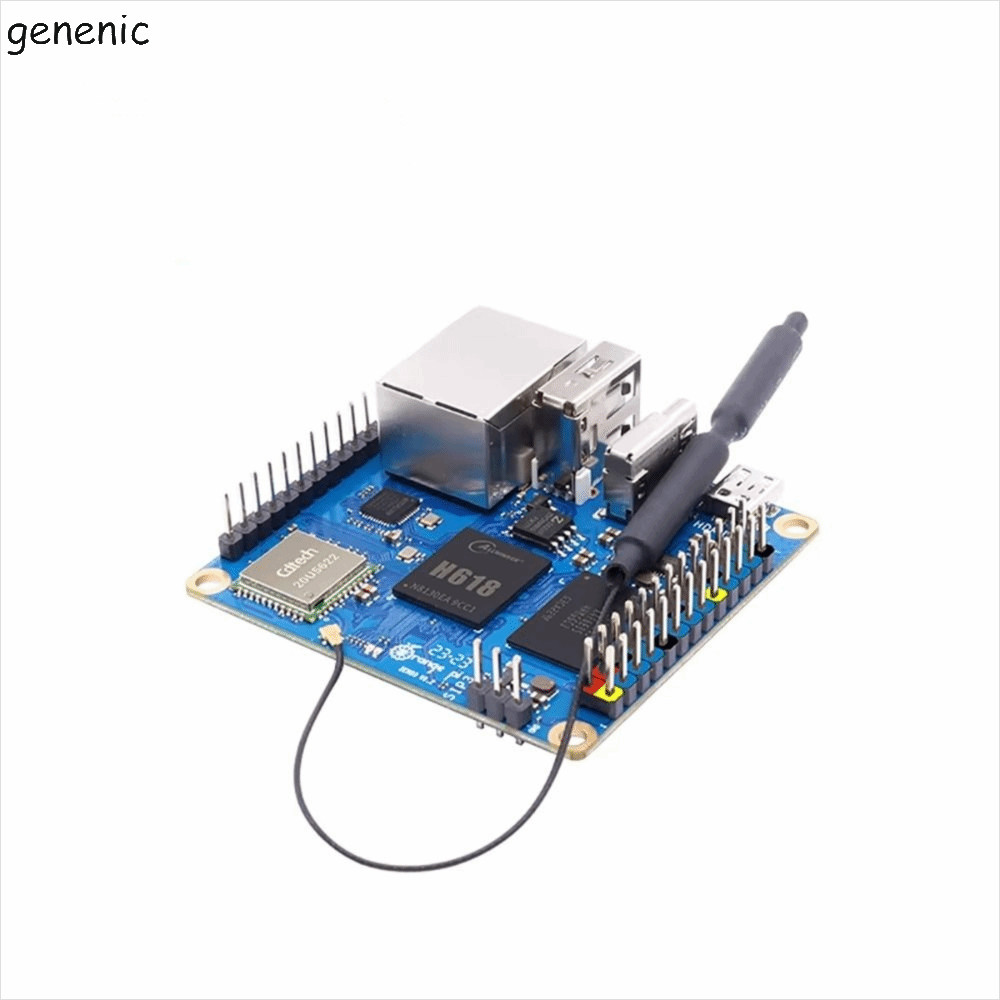 GENENIC Cam Pi Zero 3, WiFi5 1 / 1.5 / 2 / 4GB RAM DDR4 Ban Phát Triển, Zero3 Allwinner H618 WiFi Bl