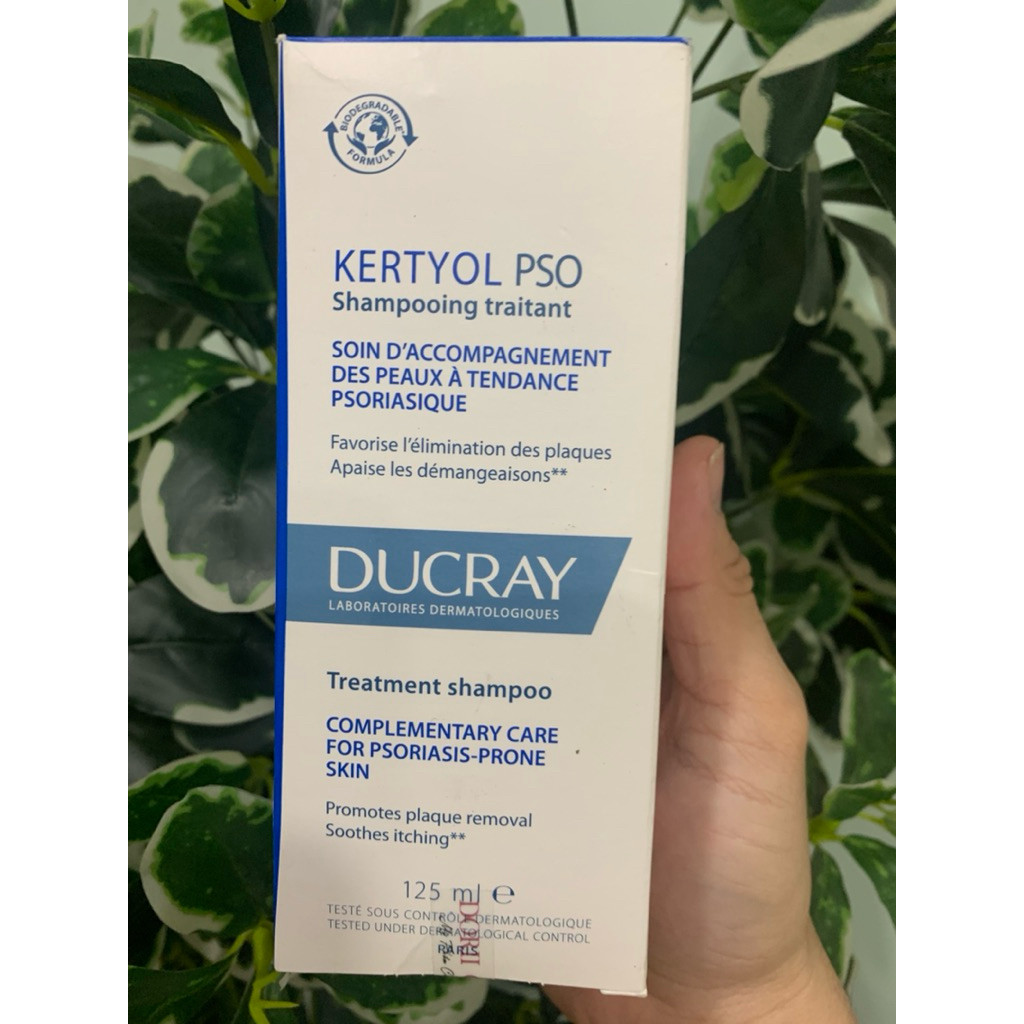 Ducray Dầu Gội Ngăn Ngừa Gàu Mảng Ducray Kertyol PSO 125ml HÀNG CHUẨN XỊN