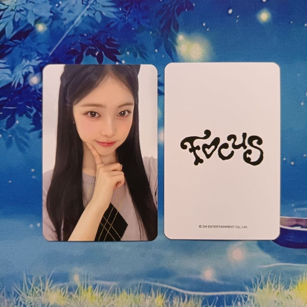 Hearts2hearts ian thẻ nhỏ Zheng Yian thẻ nhỏ