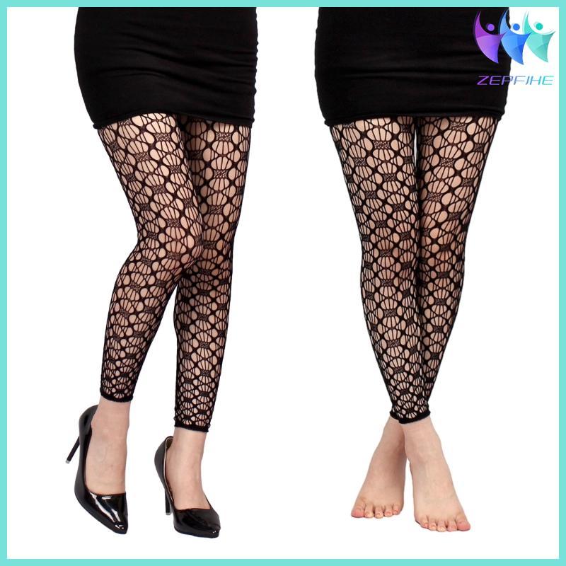 Nio Eo Fishnet Quần Nữ Fishnet Vớ Fishnet Sheer Quần