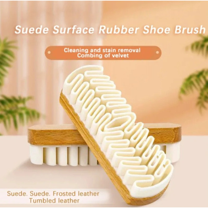Da lộn Shoe Cleaner Premium Suede Brush Nubuck Cleaner Crepe Brush và Da lộn Eraser Set để chăm sóc 