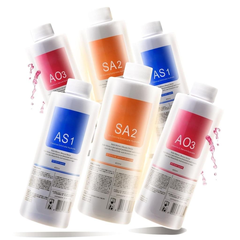 Giải pháp lột da Aqua cho máy tạo ẩm – Dung dịch lột da cho mọi loại da (AS1, SA2, AO3) – Làm sạch s