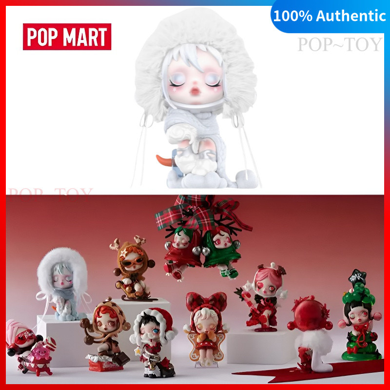 POPMART Skullpanda tell me what you want Series Blind Box Figures skullpanda christmas Pop Mart