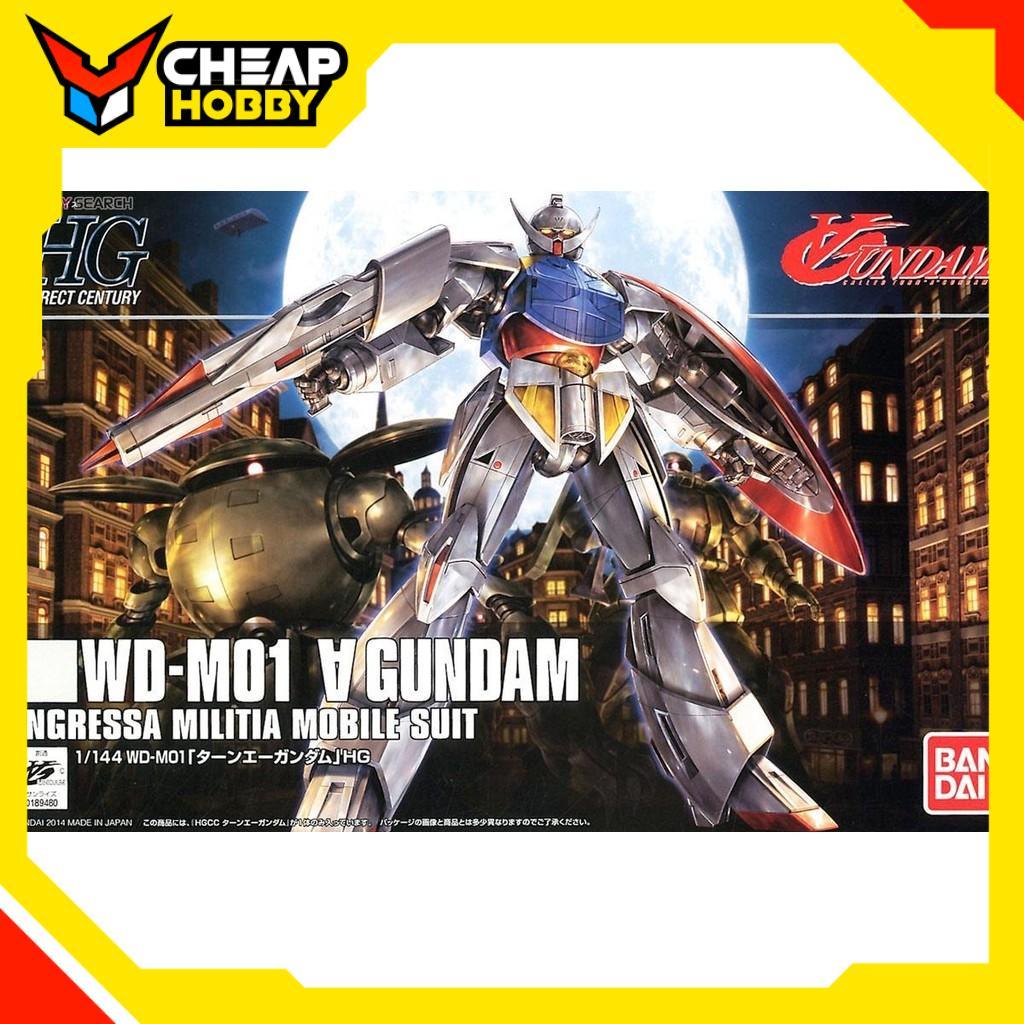 Mô Hình Lắp Ráp Gundam HGCC 1/144 Turn A GUNDAM của Bandai Nhật Bản