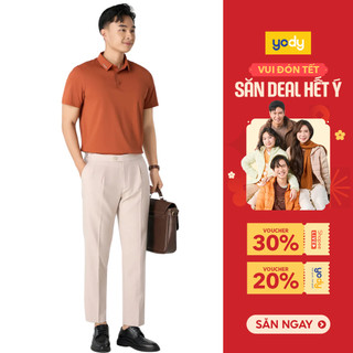  Áo Polo Yody Nam Cafa Đá kiểm soát mùi Chạm Mát Lạnh Cho Hè Thoải Mái MAPO25S033 