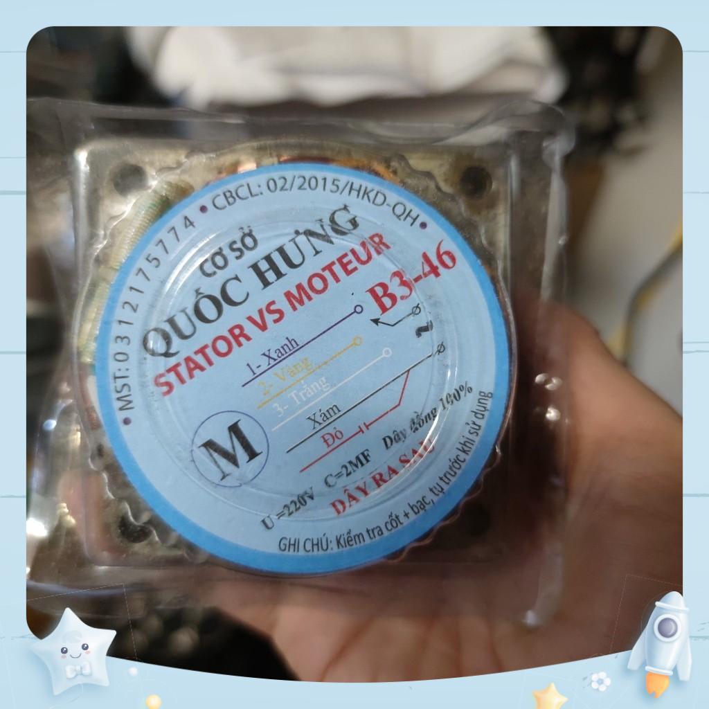 [Ảnh thật] stator quạt tản B3-46 , stator quốc hưng b3-46 dây đồng