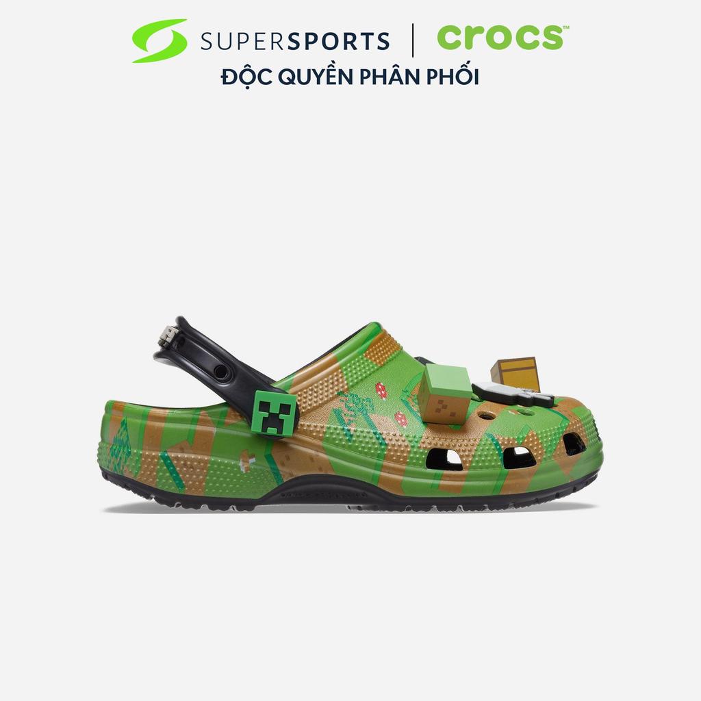 Giày clog unisex Crocs Elevated Minecraft Classic - 208472-90H