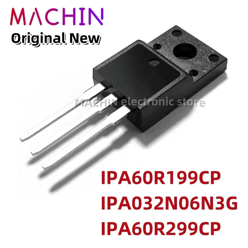 5 chiếc 6R199P IPA60R199CP 032N06N IPA032N06N3G 60R299CP IPA60R299CP TO220F Hiệu Ứng Trường Transist