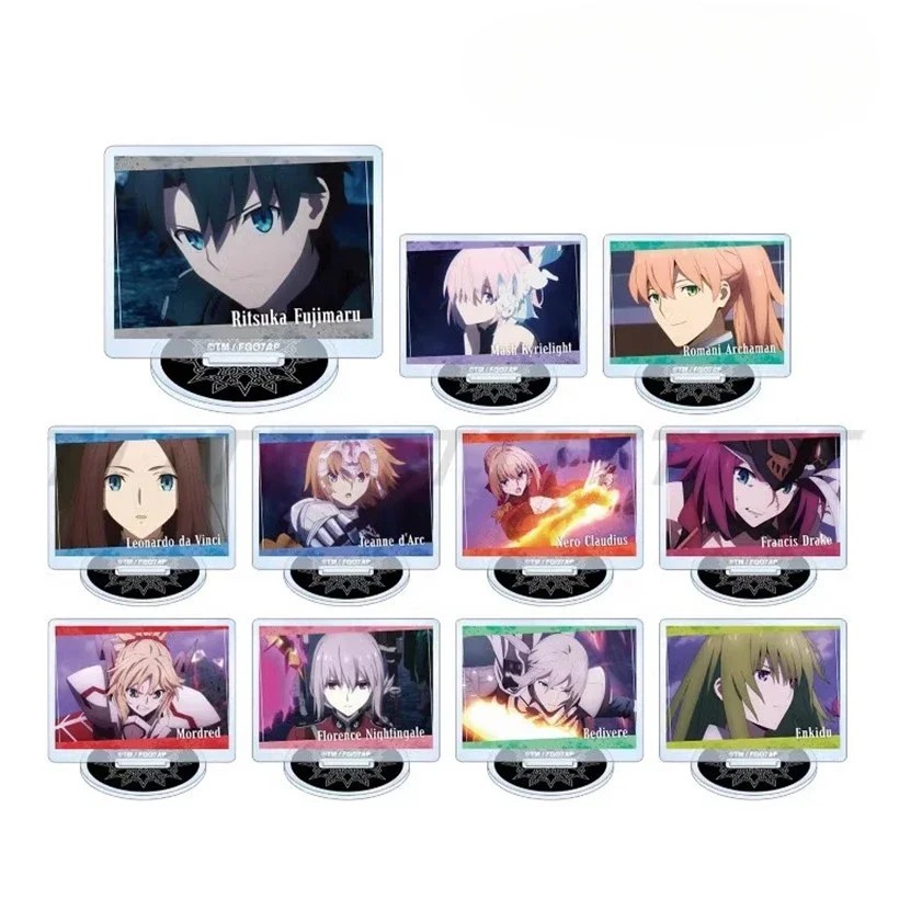 Standee anime Fate/Grand Order FGO mô hình Acrylic Mash Kyrielight Fujimaru Ritsuka Mordred Enkidu t