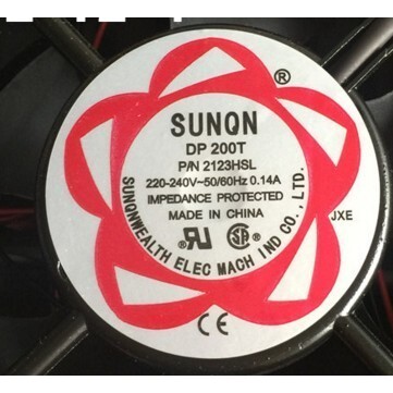 Quạt trục SUNQN Jianzhun DP200T P / N2123HSL 1238 220V 120 * 120 * 38