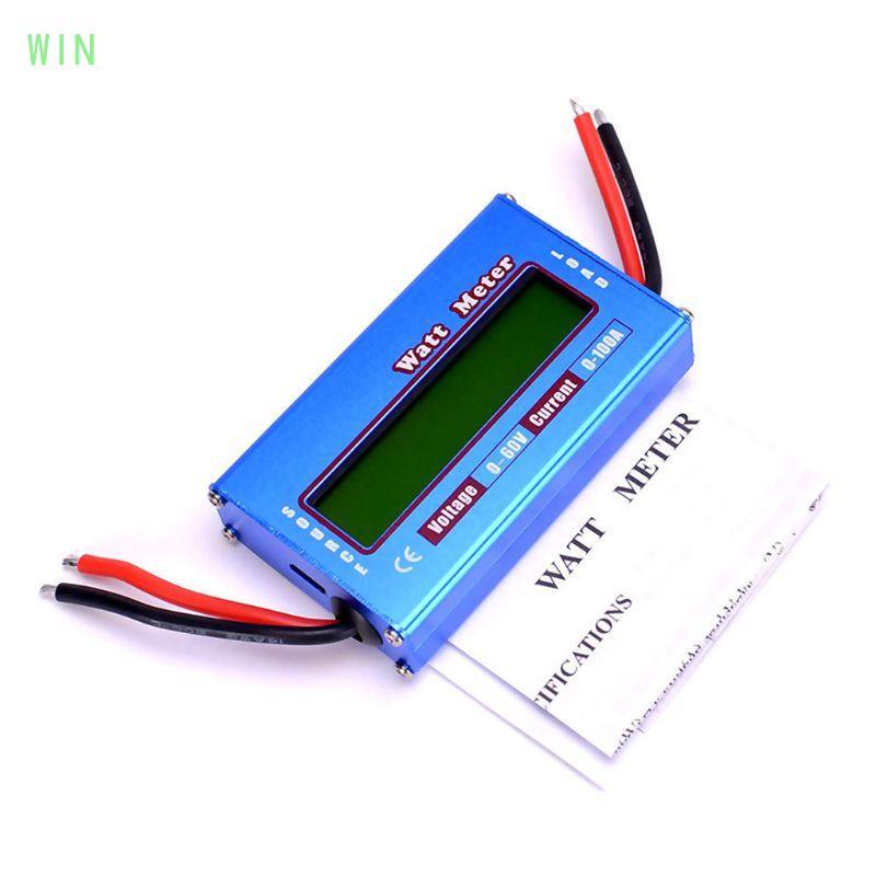 WIN Dc 60v 100a Cân Bằng Điện Áp Máy Phân Tích Watt Meter Checker Kỹ Thuật Số Wattmeter Watt Volt Am
