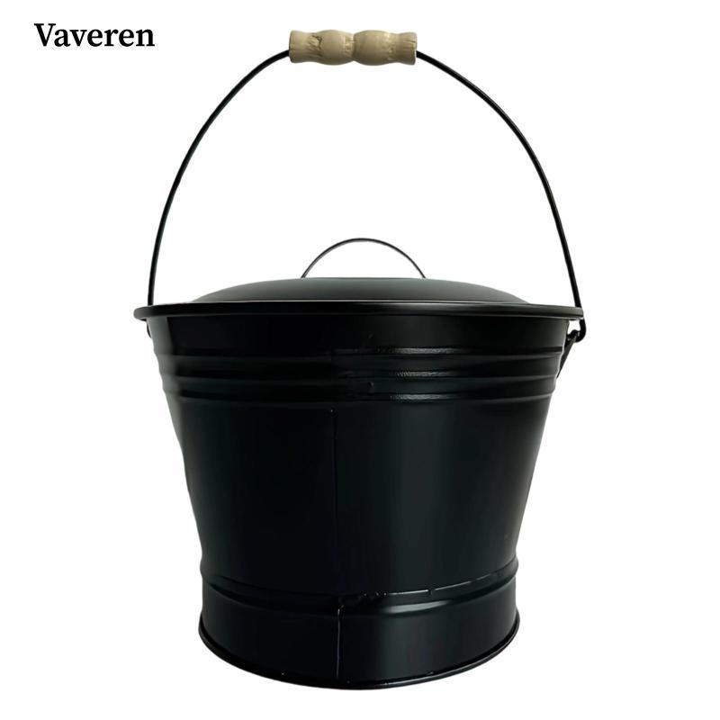 Xô tro lò sưởi, Độ bền, Cao cấp, Chịu nhiệt, Dụng cụ lò sưởi cho lò nướng lò sưởi, Bếp đốt gỗ