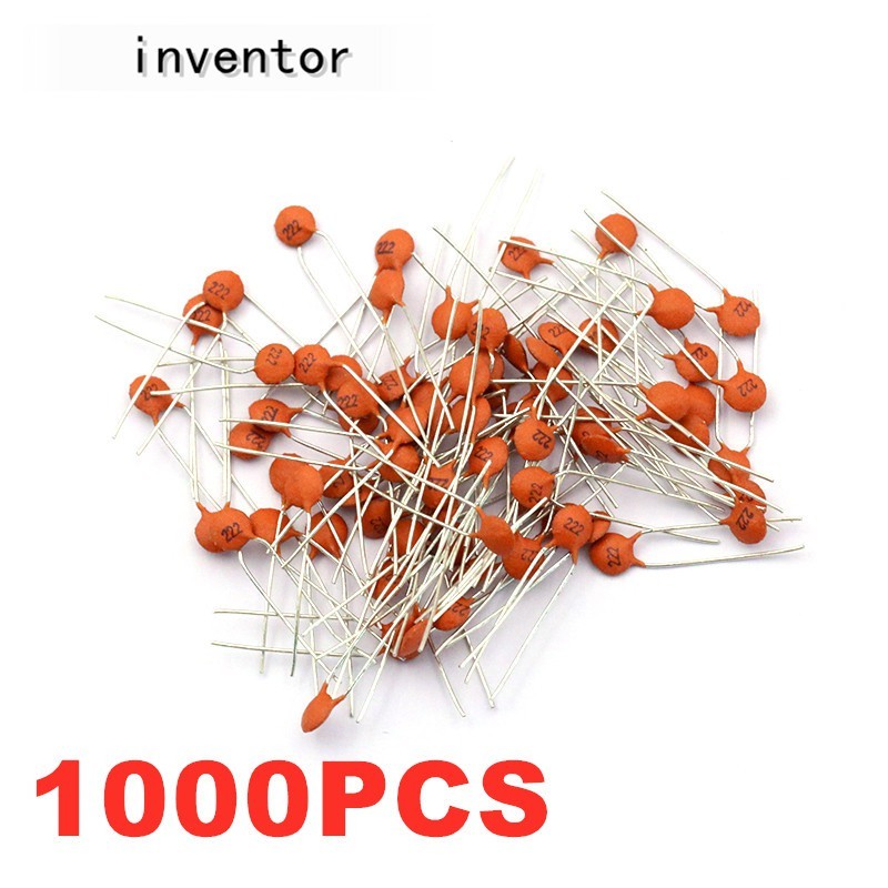 1000 Chiếc Tụ Gốm 50V 1pF ~ 100nF 1NF 2.2NF 3.3NF 4.7NF 10NF 22NF 33NF 47NF 100NF