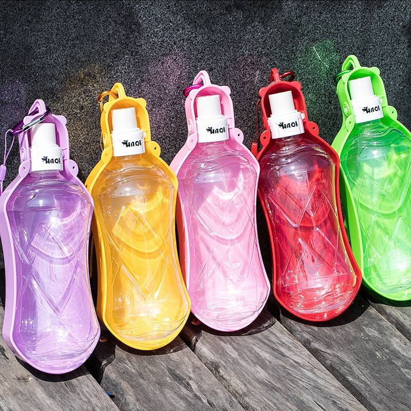 Dog Outing Drinking Water Bottle Portable Drinking Water Apparatus Water Fountain Walking Dog 2vKA
