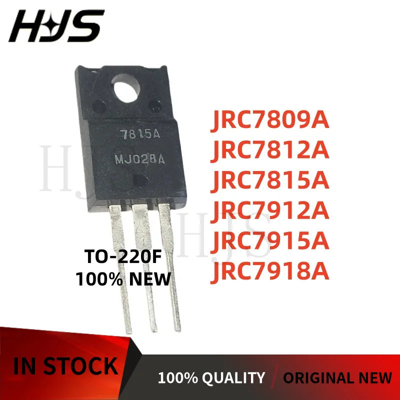 10 CÁI JRC7809A 7809A JRC7918A 7918A JRC7912A TO-220F 7912A JRC7915A 7915A JRC7815A 7815A JRC7812A 7