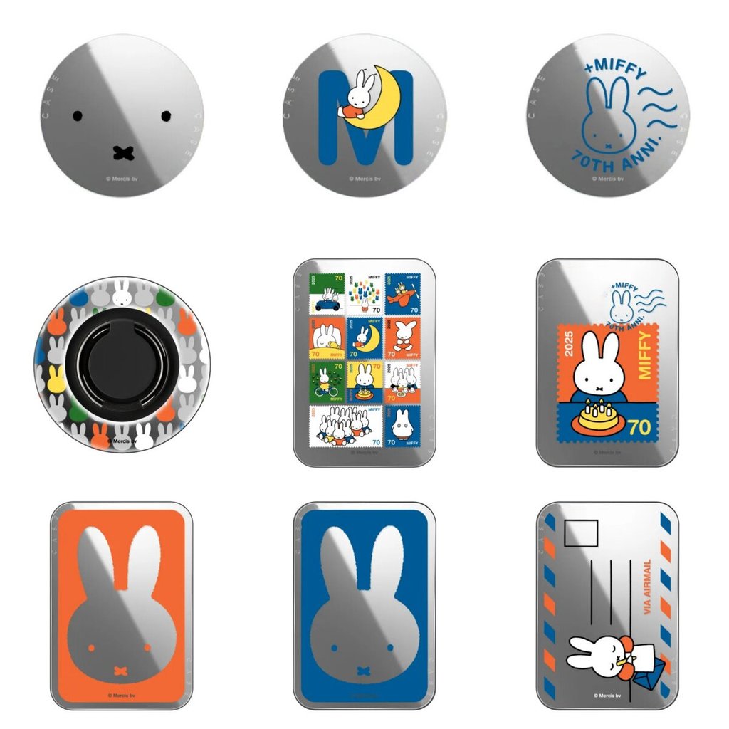 magsafe wallet ví magsafe CASE Miffy Thỏ Hoạt Hình Dễ Thương Từ Giá Đỡ Thẻ Đa Năng Điện Thoại Di Độn