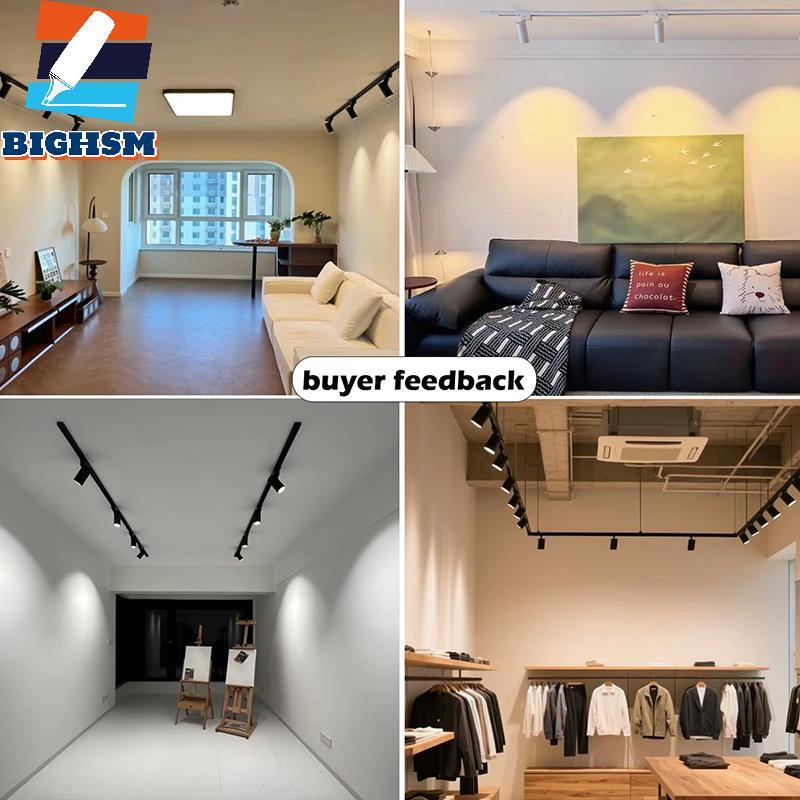 [BIGHSM] Đèn LED chiếu sáng đường ray Đèn LED Đèn trần Đèn đường ray Đèn điểm 220V Đèn chiếu sáng ch