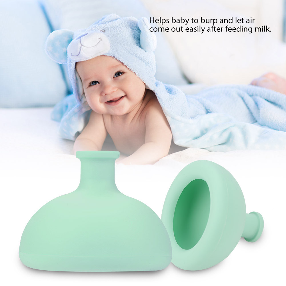 Xunb Silicone Mom Palm Cup Phlegm Burping Digest Helper cho bé Tập đi Trẻ sơ sinh