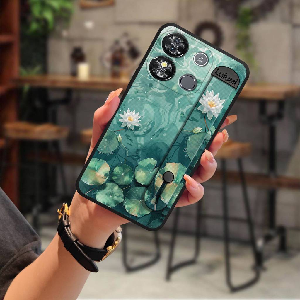 Chân Đế Màu Trơn Ốp lưng Oukitel C57 Pro / C57S Trưởng Thành Vỏ Di Động Cá Tính Vỏ Điện Thoại Di Độn