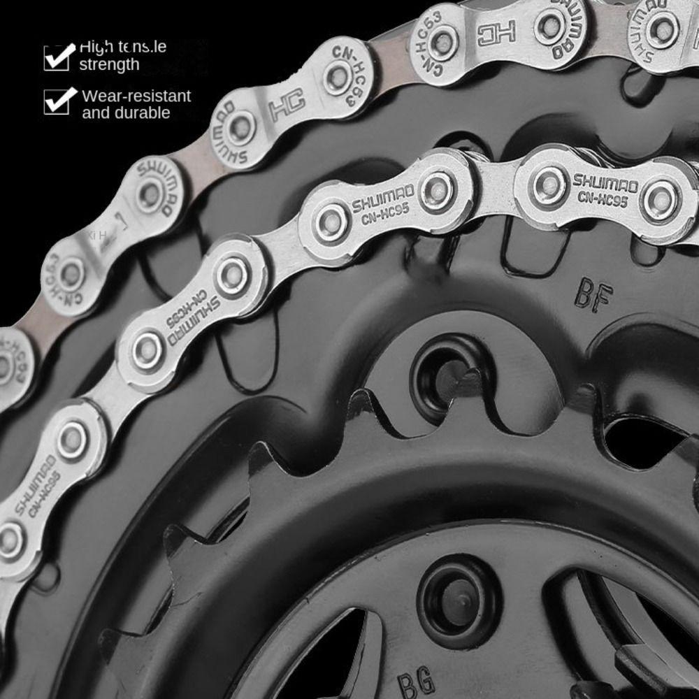 Chuỗi biến đổi tốc độ CUXIN với khóa xích, phụ kiện xe đạp MTB và road bike, thép carbon bền chắc