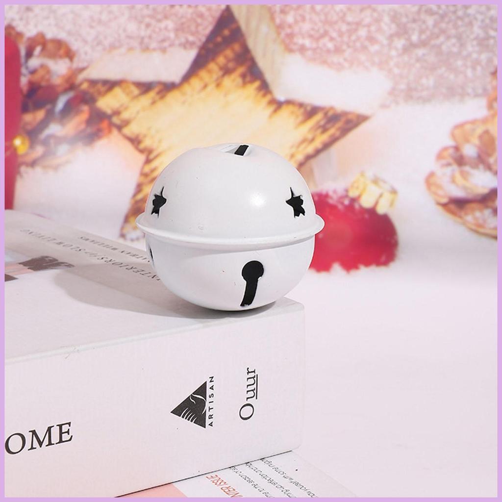 Giáng Sinh Jingle Bells Vintage Mộc Mạc Jingle Bells Cây Giáng Sinh Có Âm Thanh Vòng 5 Chiếc Cho Lò 