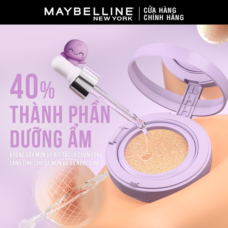 Phấn nước Superstay 24H Baby Matte Cushion Maybelline New York [MỚI] | BigBuy360 - bigbuy360.vn